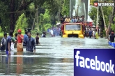Kerala, Kerala rains next, facebook donates rs 1 75 cr for kerala floods, Kerala floods