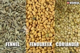 Culnary, Fenugreek, fennel fenugreek and coriander healthy and tasty, Fenugreek