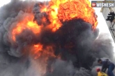 Falakunama, Fire accident, fire accident at electronic scrap godown in falaknuma, Electro