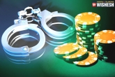 arrest, Hyderabad, former tadepalligudem mla arrested for gambling, Gambling