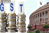 all-party consensus, GST bill, gst bill may get passed in the current session, Gst bill