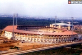 Bandaru Dattatreya's daughter wedding, Bandaru Dattatreya's daughter wedding, gachibowli stadium shut down for two days, Daughter wedding