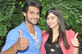 Adah Sharma, actor Aadi, aadi s garm audo launched, Adah sharma