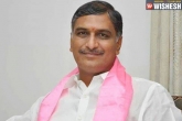 Harish Rao latest, TRS, harish rao to contest from medak for lok sabha, Medak