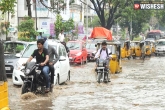 Telangana, traffic, heavy rainfall continues in ts causing lot of damage, Heavy rainfall