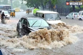 KCR, damage, heavy rains make life miserable in hyderabad, Flyovers