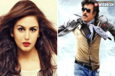 Huma Qureshi, Actor Rajinikanth, huma qureshi to play tamil superstar s love interest in next flick, Huma qureshi