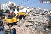 KTR visit, GHMC, hyderabad building collapse 11 killed 2 rescued owner arrested, Collapse