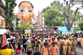 Ganesh Immersion latest, Ganesh Immersion, ganesh immersion starts in hyderabad, V v vinayak