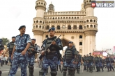 alert, security, hyderabad on high alert, Old city