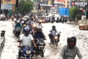 Heavy Rains Lash Hyderabad And Telangana