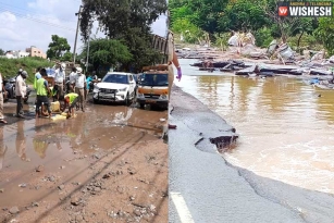 Hyderabad Rains take a Heavy Toll on the Roads