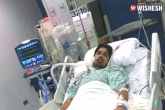 Mohammed Akbar, Mohammed Akbar in hospital, hyderabad student shot in chicago, Chicago
