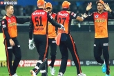 SRH Vs KX1P latest, SRH Vs KX1P new updates, ipl 2020 sunrisers hyderabad registers a resounding victory, Nri