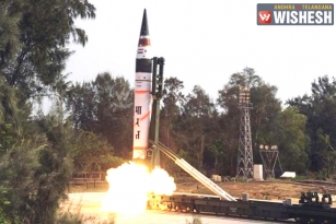 India Test Fires Agni 5 Missile from Wheeler Island