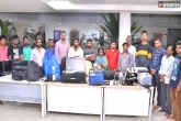 Human trafficking cases, Cyberabad cops, human trafficking racket busted in hyderabad airport, Cyberabad cops