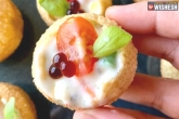 pani puri toppings, pani puri receipes, an italian touch for your favourite puchkas, Touch ch