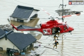 Japan Rains news, Japan, over 100 killed in japan rains and landslides, Damage