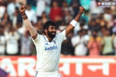 Jasprit Bumrah wickets, Jasprit Bumrah latest, jasprit bumrah becomes first indian fast bowler to take rank one in tests, India a