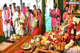 KCR Concludes Maha Chandi Yagam