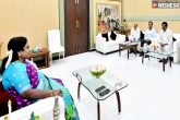 KCR, KCR, kcr and governor issues resolved, D raja