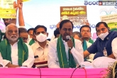 KCR latest, Telangana BJP, kcr hints of padayatra to delhi if required, Kcr mahadharna