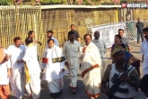 Telangana, KCR, kcr visits tirumala donates rs 5 5 cr ornaments, Tirupathi