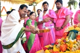 KCR Chandiyagam news, KCR Chandiyagam news, kcr conducts special rituals on day two of chandiyagam, Ritual