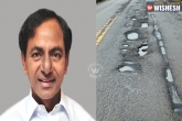 KCR, Pragati Bhavan, kcr warns officials if any potholes found in state after june 1, Pragati