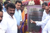 KTR, Hyderabad, ktr inaugurates projects worth rs 73 66cr in hyd, Hyderabad projects