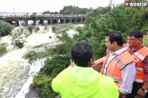 KTR Telangana rains news, KTR Telangana rains updates, ktr visits flood hit areas, Ktr