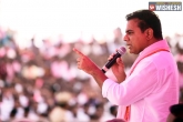 Telangana Congress, KTR, chandra babu behind congress says ktr, Yadagirigutta