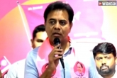 Hyderabad, KTR about Hyderabad, thanks to brs hyderabad is compared to nyc ktr, Ktr