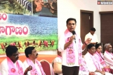 KCR, TRS, ktr responds about kcr s entry into national politics, Re entry