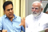 KTR, KTR statement, ktr asks modi to learn from trs government schemes, Trs government