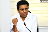 KTR Telangana news, KTR breaking news, kcr will score a hat trick as a cm says ktr, Press meet