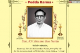 KVK Rao Garu condolences, KVK Rao Garu condolences, remembering the first successful entrepreneur kvk rao garu, Condolences