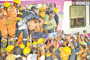 Eight Hours After The Train Clash, MMTS Driver Rescued