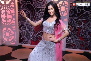 Katrina&#039;s wax statue at Madame Tussauds