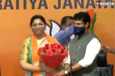 Khushbu Sundar latest updates, Khushbu Sundar, khushbu sundar joins bjp quits congress, Sundar c