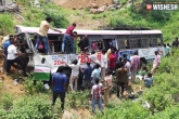Kondagattu Bus Accident latest, Kondagattu Bus Accident updates, road accident in kondagattu kills 40 on spot, Road accident