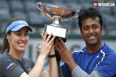 sports, Tennis match, leander paes and martina hingis wins the grand slam title, Tennis