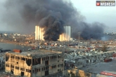 Lebanon blast updates, Lebanon blast pictures, 78 dead and 4000 wounded in lebanon blast, Beirut port