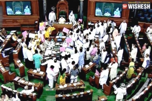 Another Day Of Adjournment For Lok Sabha