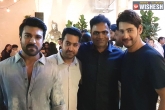 Koratala Siva, Mahesh Babu news, memorable snap mahesh parties with charan and tarak, Bharat ane nenu