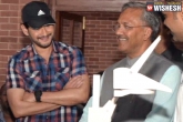 Mahesh Babu news, Mahesh Babu new film, mahesh meets uttarakhand cm on his sets, Uttarakhand