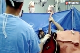 Anthony Kulkamp Dias, Anthony Kulkamp Dias, man plays guitar during his brain surgery, Guitar