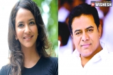 KTR, Ganesh Pandal, actress manchu lakshmi s open letter to ktr, Manchu lakshmi