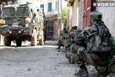 gunfight, security forces, two militants shot by security forces in jammu and kashmir, Gunfight