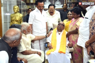 Modi Meets Karunanidhi: No Political Importance